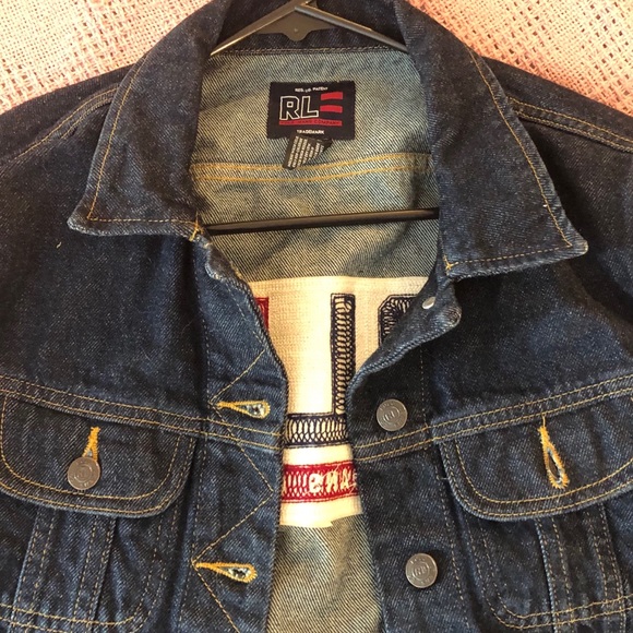 VINTAGE Ralph Lauren polo jean jacket - Picture 4 of 8